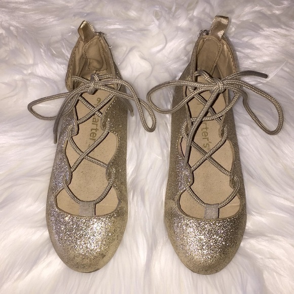Toddler Girl Carter’s Glitter Sandals - Picture 1 of 8